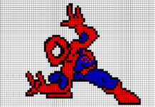 spiderman perlemønstre