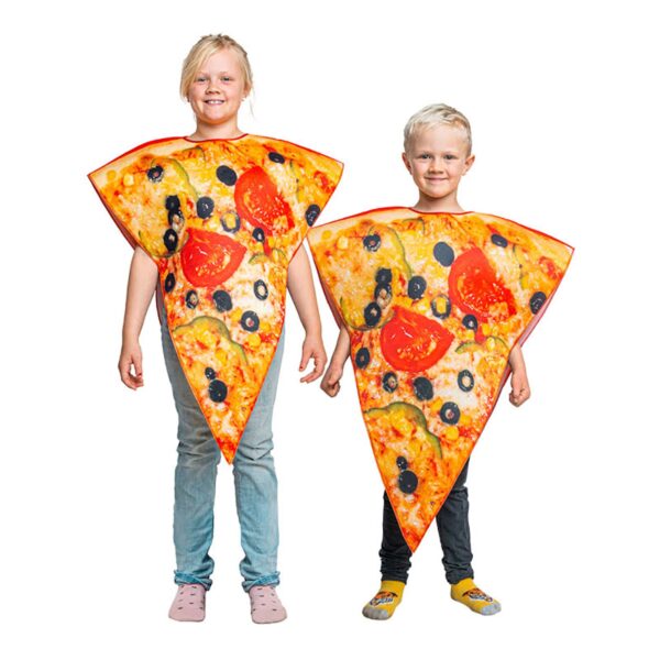 Pizza Børnekostume - One size