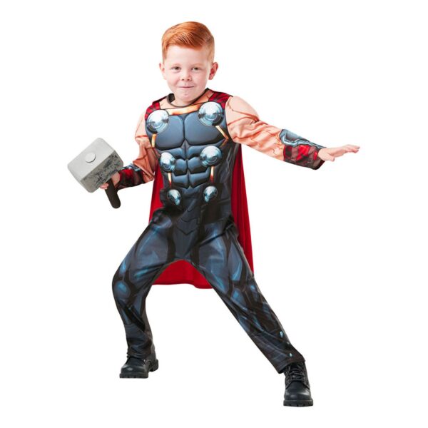 Thor Deluxe Børnekostume - Large