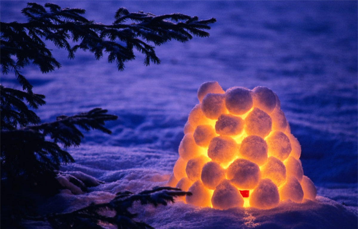 snebold lanterner