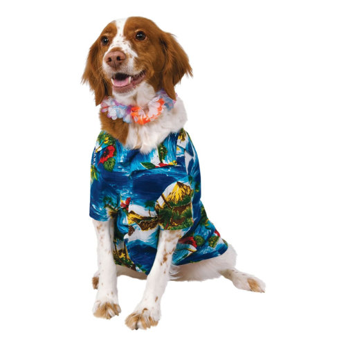 hawaii skjorte til hund