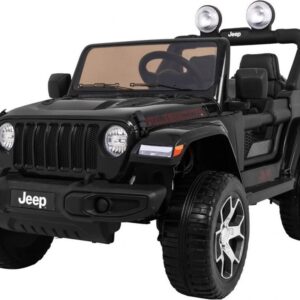 Azeno - El Bil Til Børn - Jeep Wrangler Rubicon - Sort