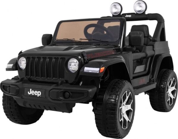 Azeno - El Bil Til Børn - Jeep Wrangler Rubicon - Sort