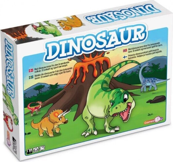 Dinosaur - Brætspil Til Børn - 5 år