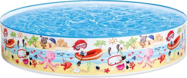 Intex - Badebassin Til Børn - 443 L - 152x25 Cm