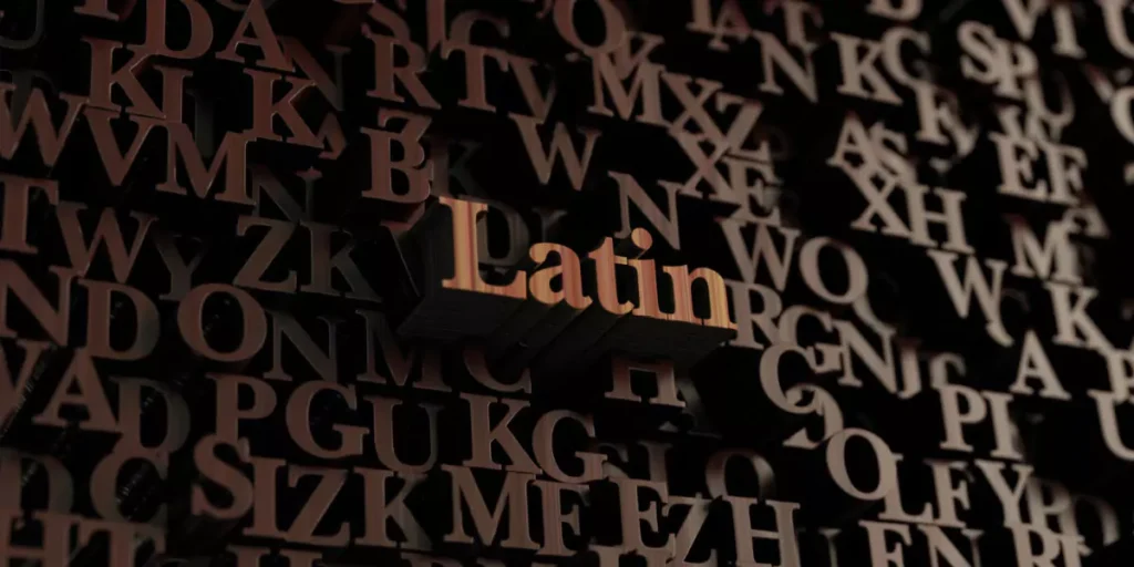 Blære latin. Sjove latinske ord, sætninger og vendinger